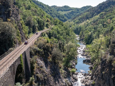 Vélorail des gorges du Doux